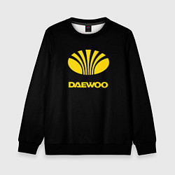 Детский свитшот Daewoo logo yellow