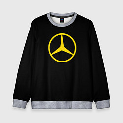 Детский свитшот Mercedes logo yello