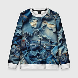 Детский свитшот Denim rags - fashion trend