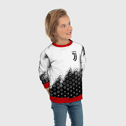 Свитшот детский Juventus sport steel, цвет: 3D-красный — фото 2