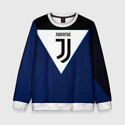 Свитшот детский Juventus sport geometry color, цвет: 3D-белый