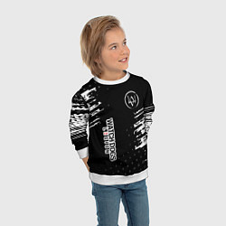 Свитшот детский Watch dogs краски, цвет: 3D-белый — фото 2