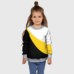 Свитшот детский За веру царя и святую триединую Русь Большой КЦК с, цвет: 3D-меланж — фото 2