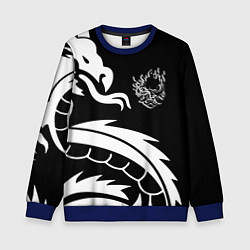 Детский свитшот Samurai dragon steel japan