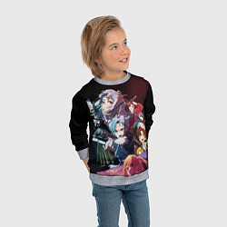 Свитшот детский Звездное детя 2 герои, цвет: 3D-меланж — фото 2