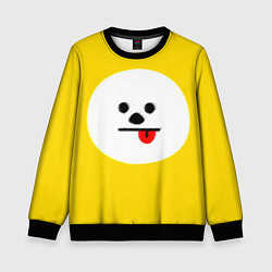 Свитшот детский BT21 - Chimmy, цвет: 3D-черный