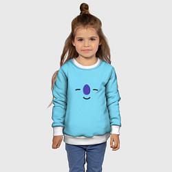 Свитшот детский BT21-Koya, цвет: 3D-белый — фото 2