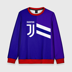 Свитшот детский Juventus sport geometry line, цвет: 3D-красный