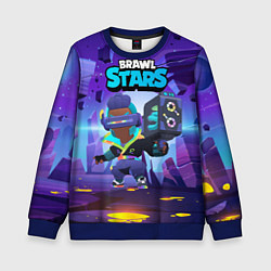 Детский свитшот Brock rgb hacker skin Brawl stars