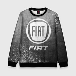 Свитшот детский Fiat - grey gradient, цвет: 3D-черный