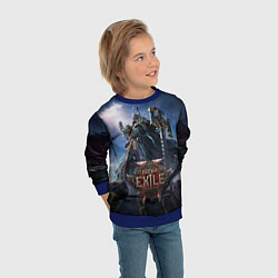 Свитшот детский Люмериус Path of exile 2, цвет: 3D-синий — фото 2