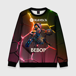 Детский свитшот Deadlock Bebop неоновые плиты