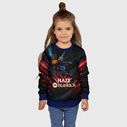 Свитшот детский Deadlock Haze dark, цвет: 3D-синий — фото 2