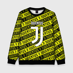 Свитшот детский Juventus pattern fc, цвет: 3D-черный