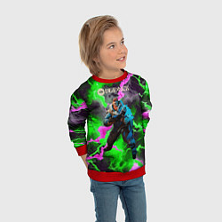 Свитшот детский Deadlock Kelvin, цвет: 3D-красный — фото 2