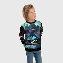 Свитшот детский Deadlock Lash, цвет: 3D-черный — фото 2