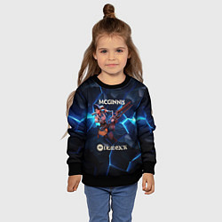 Свитшот детский Deadlock McGinnis, цвет: 3D-черный — фото 2