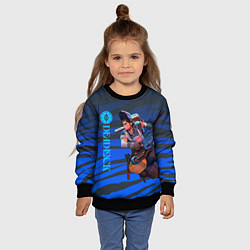 Свитшот детский МакГиннис Deadlock, цвет: 3D-черный — фото 2