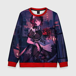 Свитшот детский Эллен Джо Zenless Zone Zero, цвет: 3D-красный