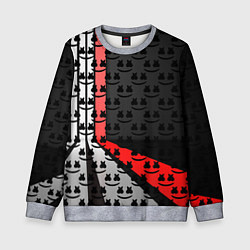 Детский свитшот Marshmello pattern