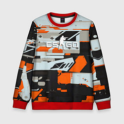 Свитшот детский Asimov cs go, цвет: 3D-красный