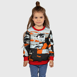 Свитшот детский Asimov cs go, цвет: 3D-красный — фото 2