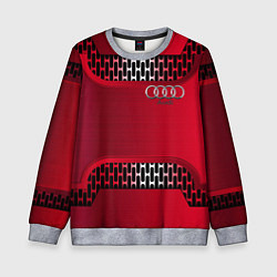 Свитшот детский Audi metal steel, цвет: 3D-меланж