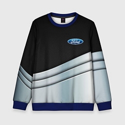 Детский свитшот FORD metal texture