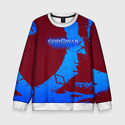 Свитшот детский Война богов Рагнарёк, цвет: 3D-белый