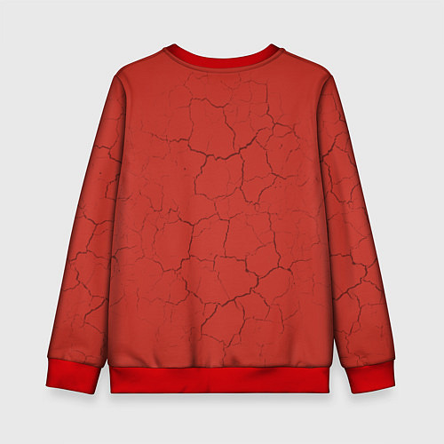 Детский свитшот Dandadan: Ken Takakura / 3D-Красный – фото 2