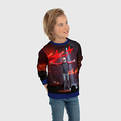 Свитшот детский Алиса Кинчев концерт, цвет: 3D-синий — фото 2