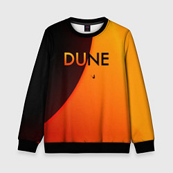 Свитшот детский Dune Arrakis, цвет: 3D-черный