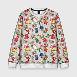 Детский свитшот Christmas Pattern
