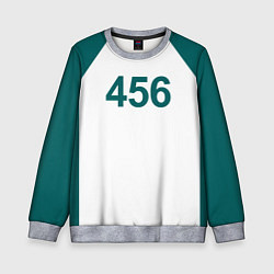 Детский свитшот Игра в кальмара 456