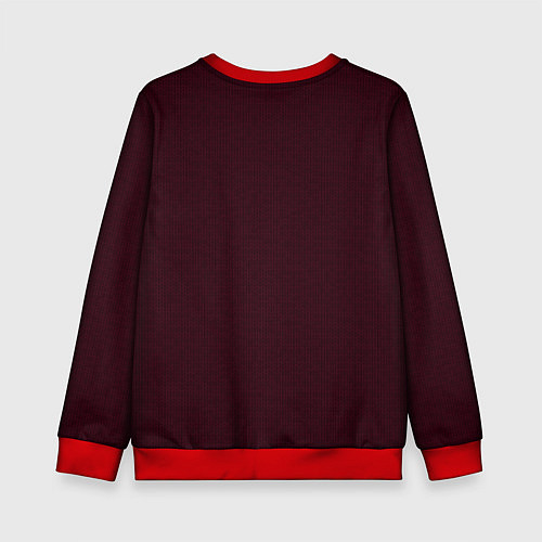Детский свитшот Weasley jumper letter R / 3D-Красный – фото 2