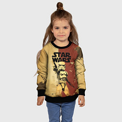 Свитшот детский Звездные войны - клон, цвет: 3D-черный — фото 2