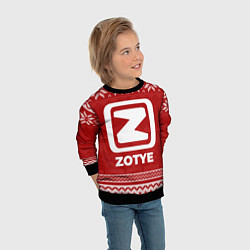 Свитшот детский Новогодний Zotye, цвет: 3D-черный — фото 2