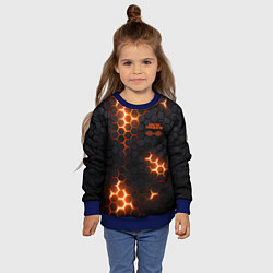 Свитшот детский Arctic Monkeys - плиты с подсветкой, цвет: 3D-синий — фото 2