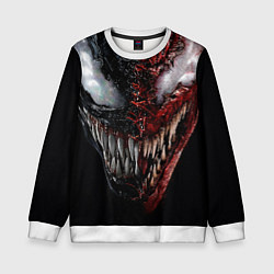 Свитшот детский Веном и Карнаж, цвет: 3D-белый