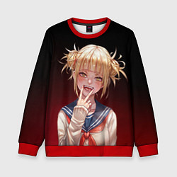 Свитшот детский Himiko Toga league of villains, цвет: 3D-красный