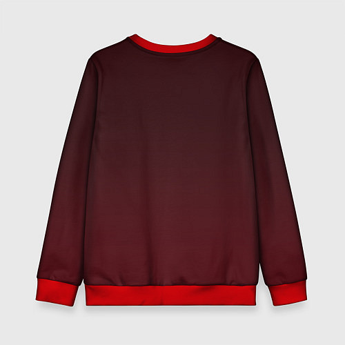 Детский свитшот Chevrolet Tahoe / 3D-Красный – фото 2