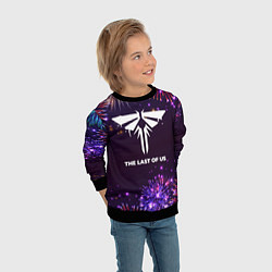 Свитшот детский Праздничный The Last Of Us, цвет: 3D-черный — фото 2