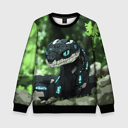 Детский свитшот Cyberpunk snake