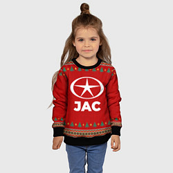 Свитшот детский JAC new year, цвет: 3D-черный — фото 2