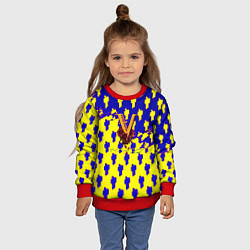 Свитшот детский Cyberpunk 2077 human, цвет: 3D-красный — фото 2