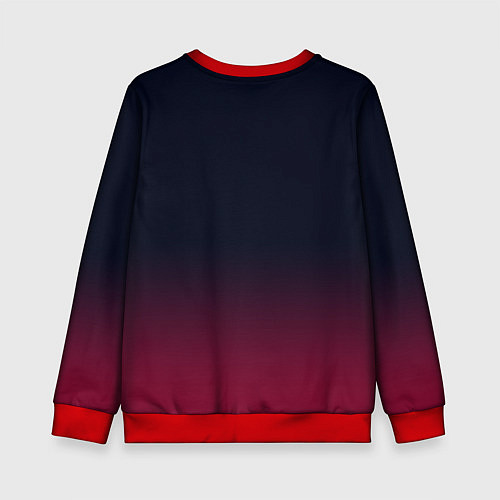 Детский свитшот Counter Strike - neon glow fantasy / 3D-Красный – фото 2