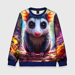 Детский свитшот Опоссум в лесу