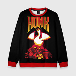 Свитшот детский Goose - honk, цвет: 3D-красный