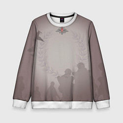 Свитшот детский Лавры, цвет: 3D-белый
