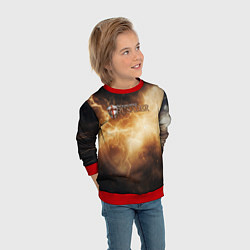 Свитшот детский Stronghold сrusader лого и гром, цвет: 3D-красный — фото 2